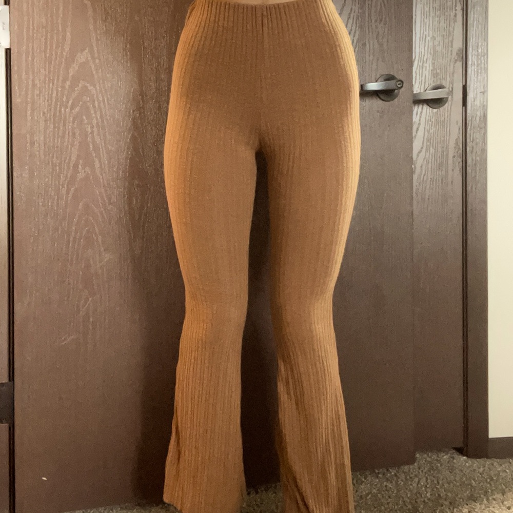 Pacsun ribbed flare pants